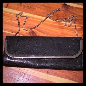 Black Sparkly clutch